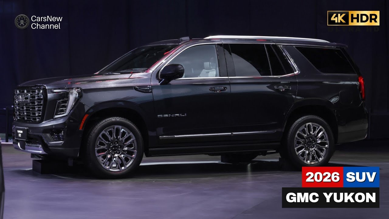 Представлен GMC Yukon 2026 года: смелый дизайн, передовые технологии и больше мощности