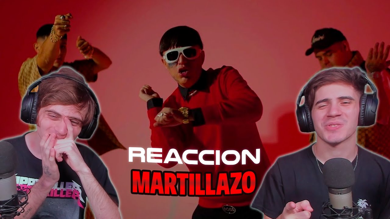 ARGENTINOS REACCIONAN A MARTILLAZO 🔨 - Dani Flow, Uzielito Mix & El Bogueto (Official Video)
