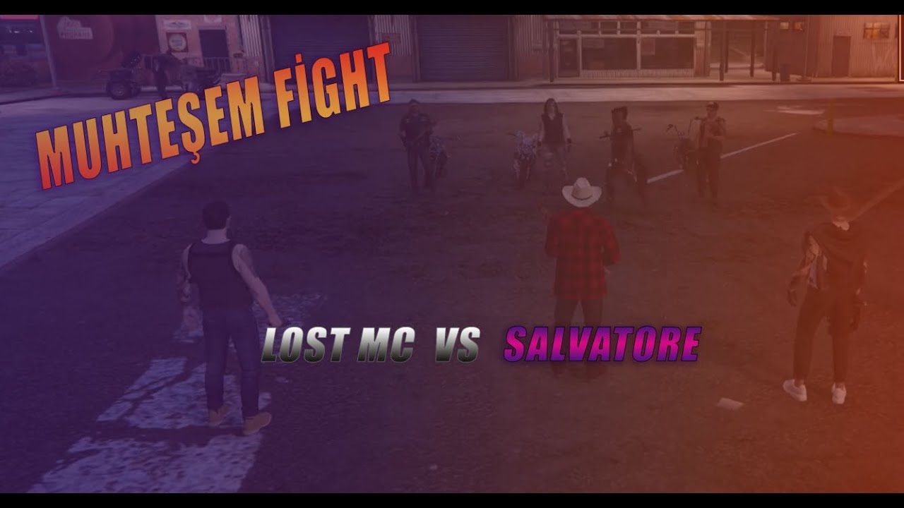 Vito salvatore LOST MC ile tekrar karşı karşıya çok iyi fight döndü!!!