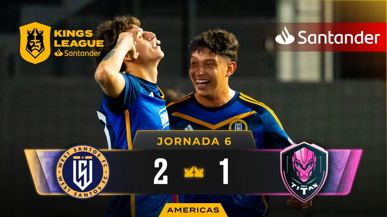 West Santos FC de WestCOL & Arc&aacute;ngel VS Real Tit&aacute;n FC de Germ&aacute;n & Igor | PARTIDO COMPLETO J6