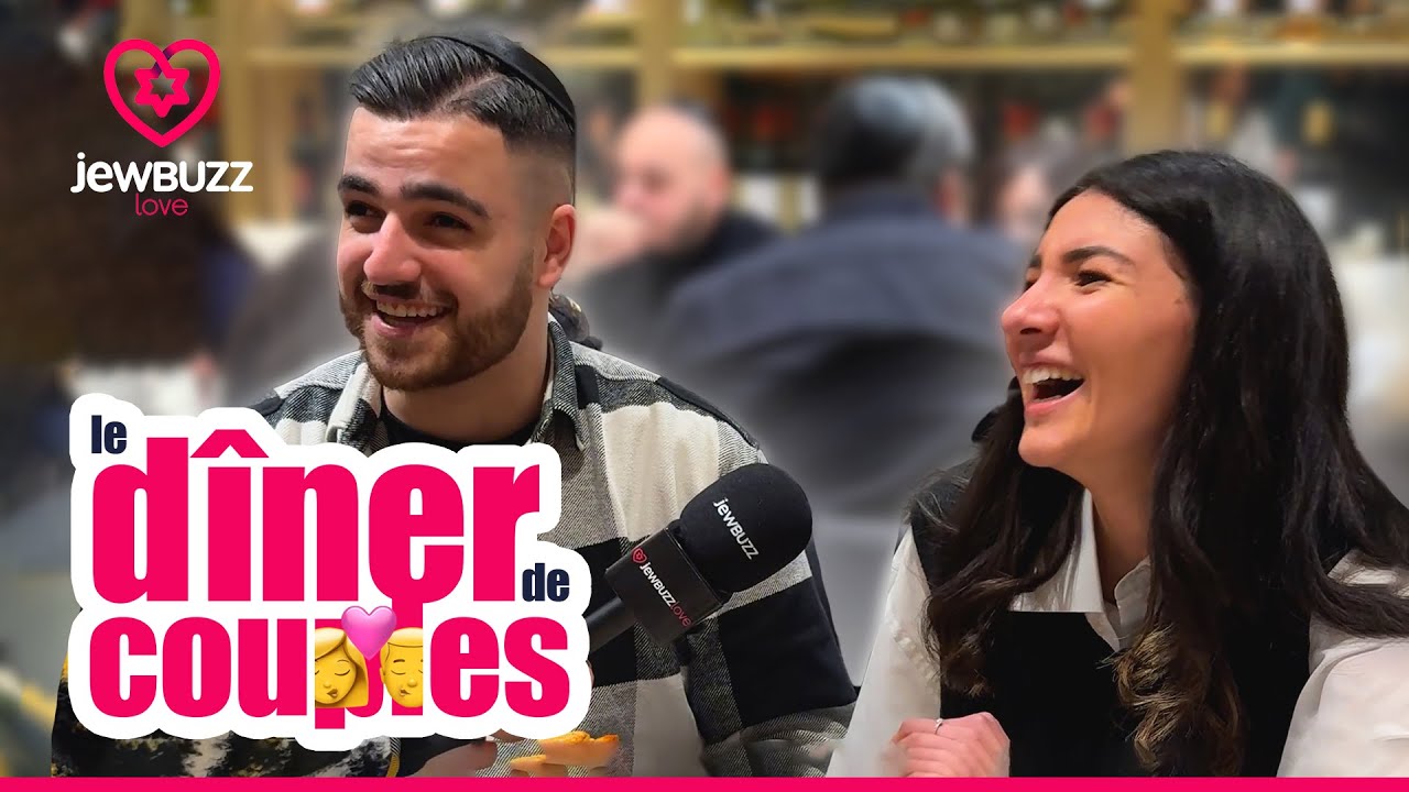 Ils se sont RENCONTRÉS sur JEWBUZZ LOVE | Le DÎNER de COUPLES #1