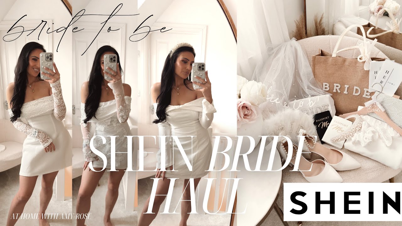 SHEIN AFFORDABLE BRIDE *НОВИНКА* ПРИМЕРКА | ПЛАТЬЯ, АКСЕССУАРЫ, ТОВАРЫ ДЛЯ ПУТЕШЕСТВИЙ И ОБУВЬ!