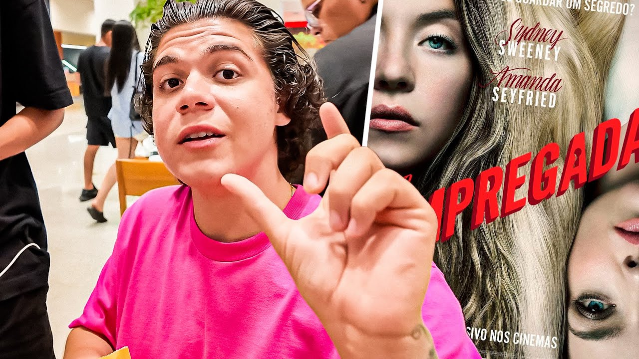 VLOG DIÁRIO DIA 8 - FUI ASSISTIR O FILME MAIS HYPADO DO TIKTOK!