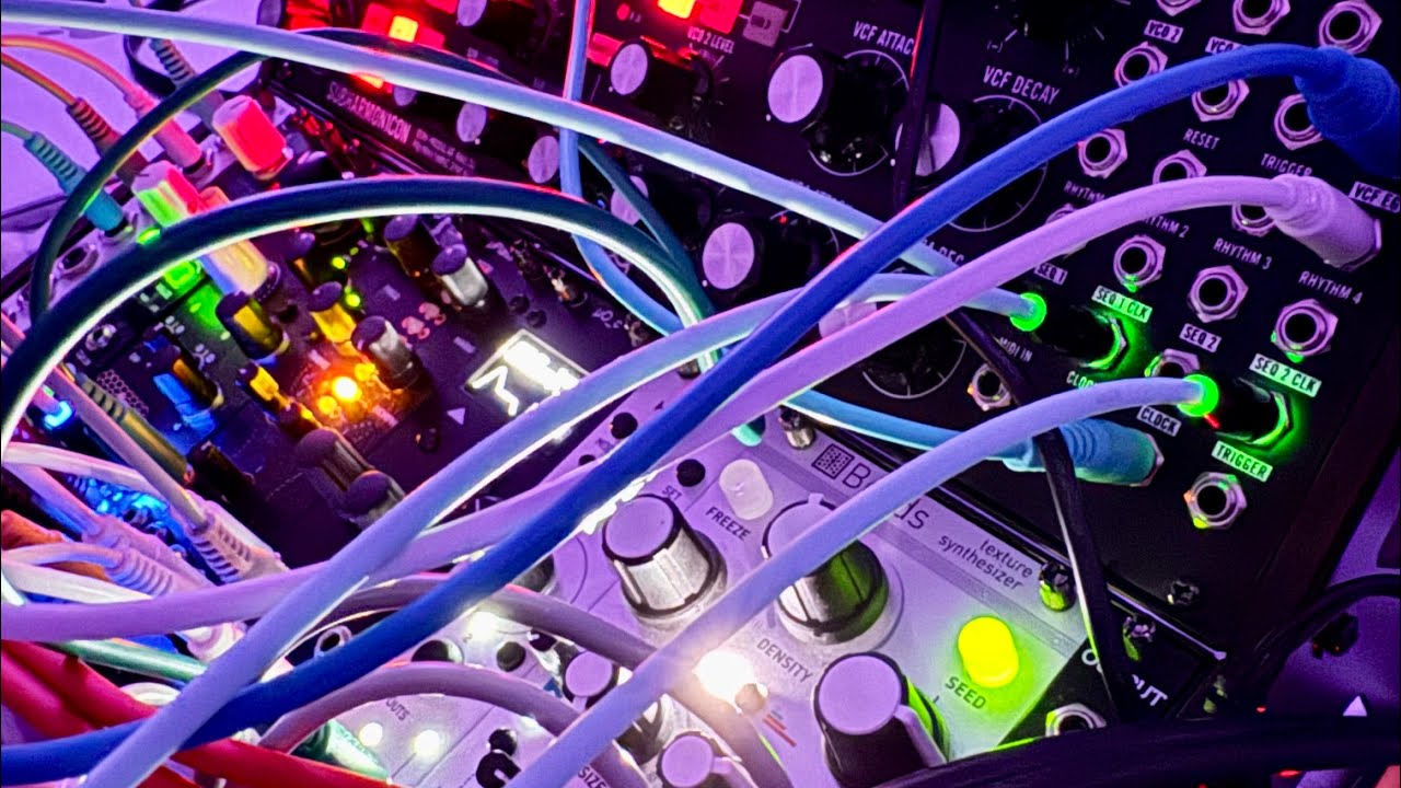 Moog Subharmonicon and Modular Patch   @soundriadotcom @ModularBeat #eurorack #modularsynth