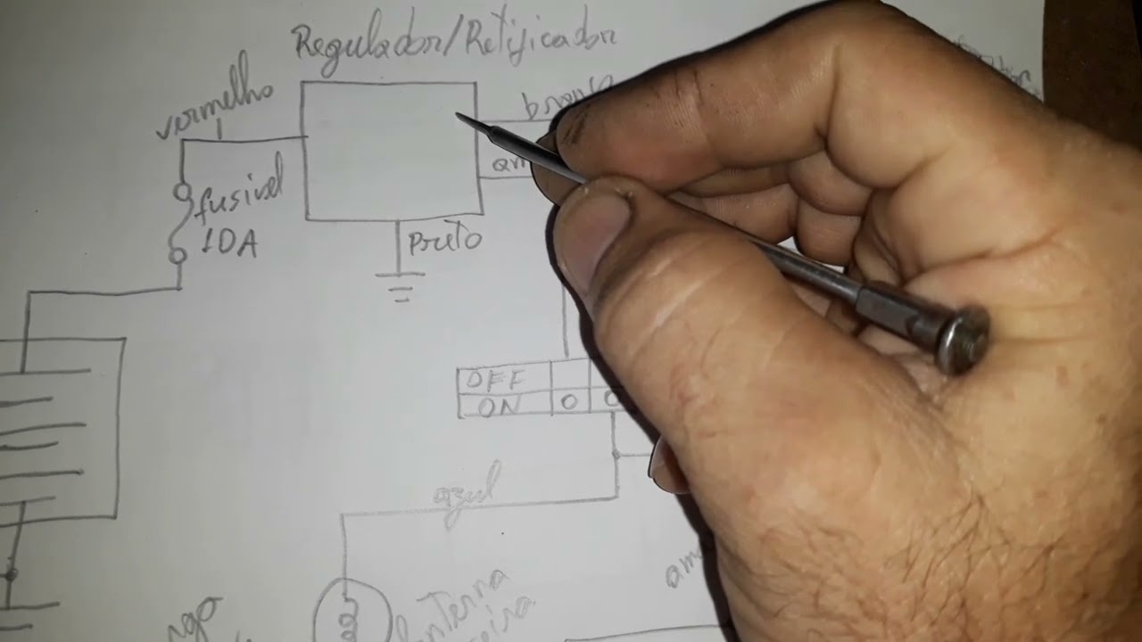 Sistema de carga da NEO AT 115 2004 YAMAHA