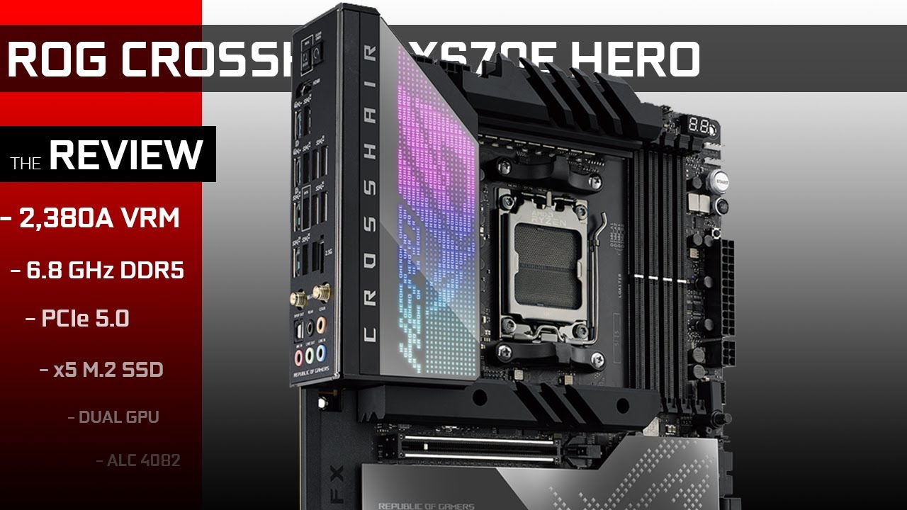 ROG CROSSHAIR X670E HERO: НЕТ! Нам не нужен ещё один HERO!