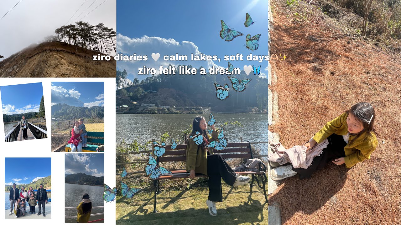First Ziro trip ✨ butterflies, calm lakes 🦋 even a breakdown couldn’t stop us 🫶🏻✨| Ziro A.P