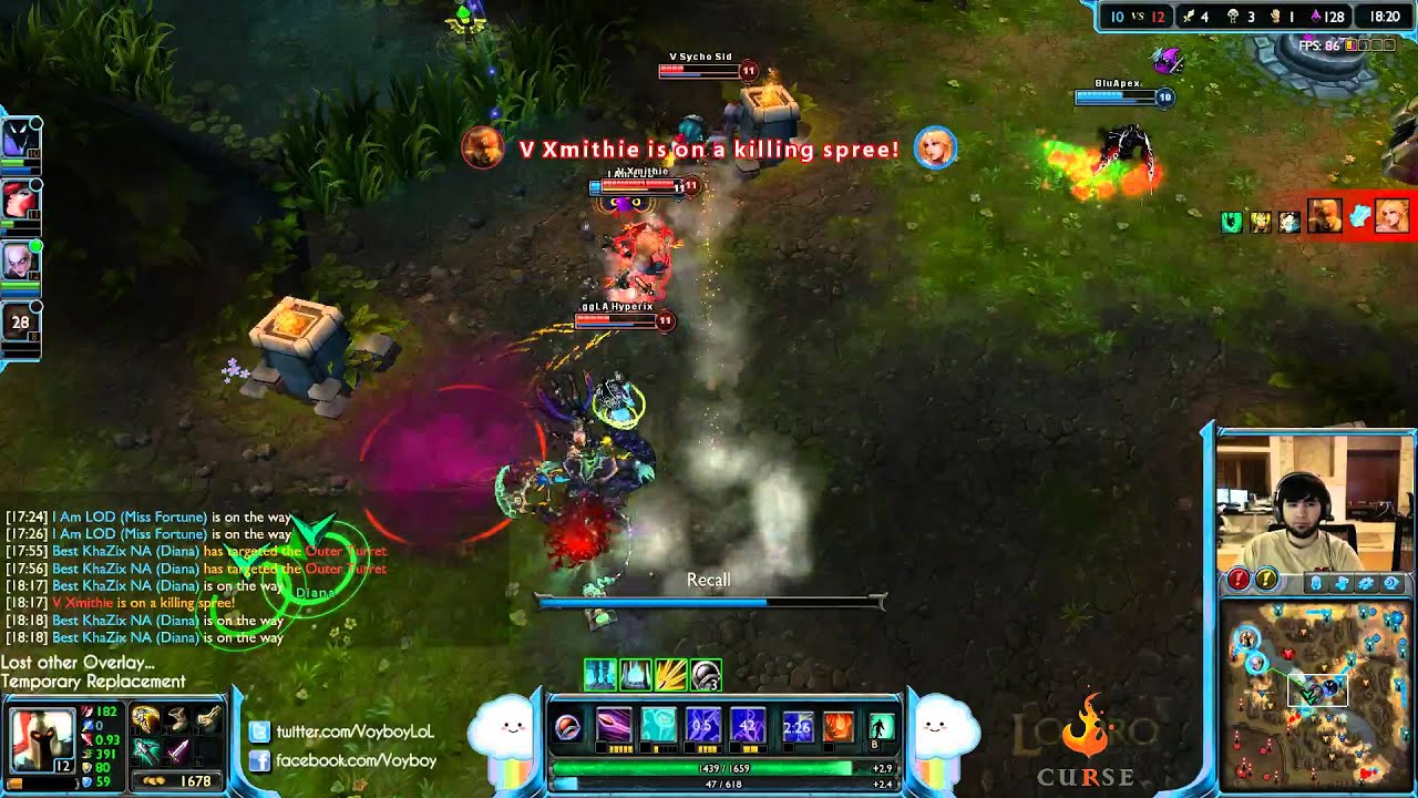 Crs Voyboy - Pantheon vs Zed top (Diamond l)