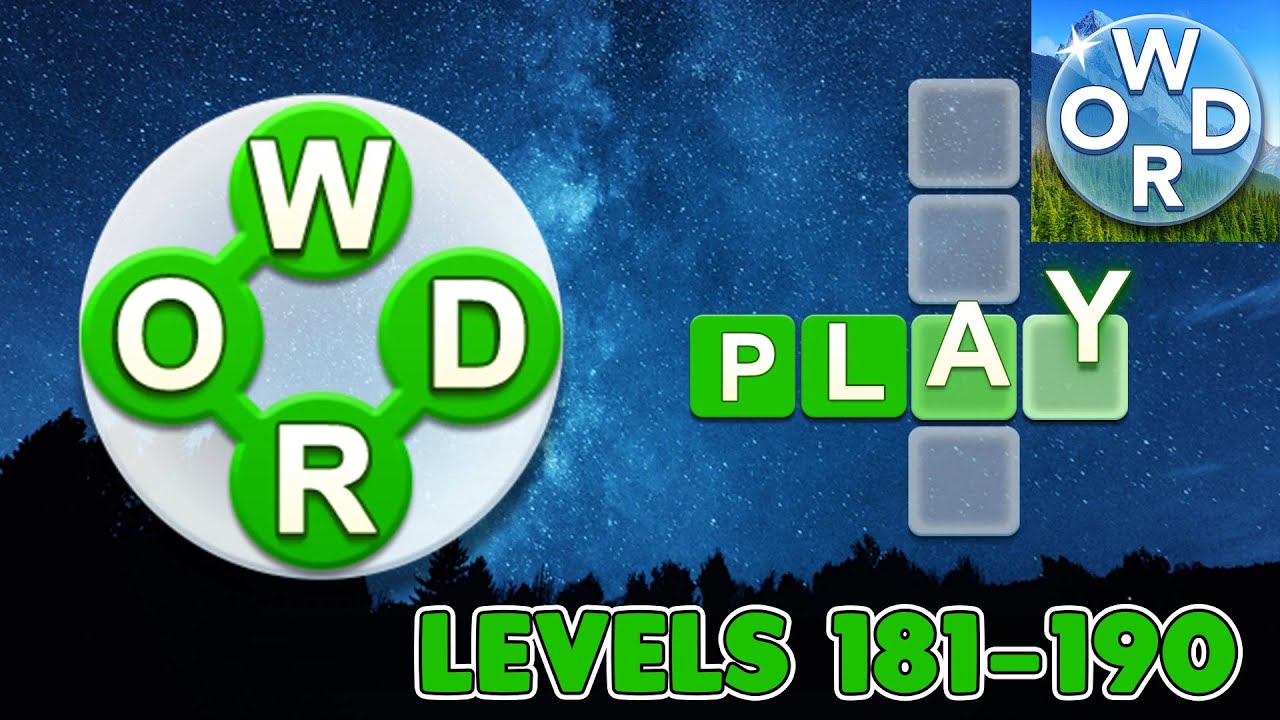 Word Mind Levels 181 - 190 Answers