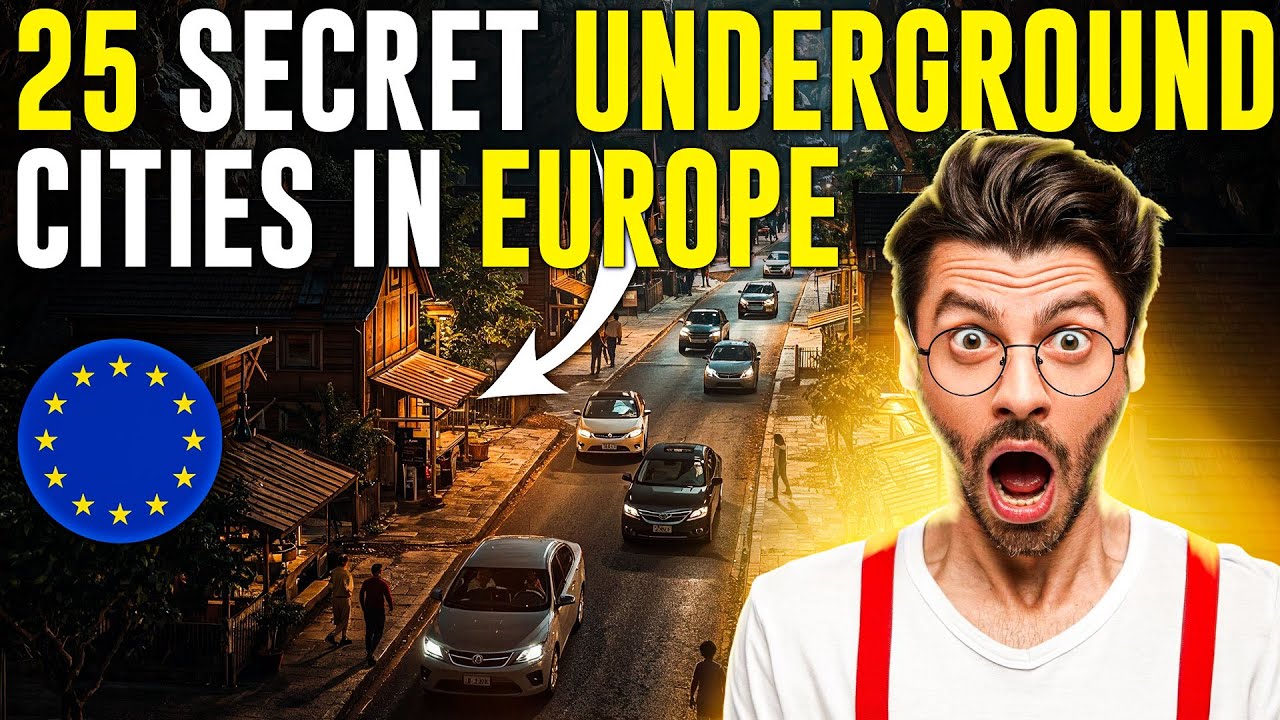 25 SECRET Underground Cities in Europe You Were Never Told About!