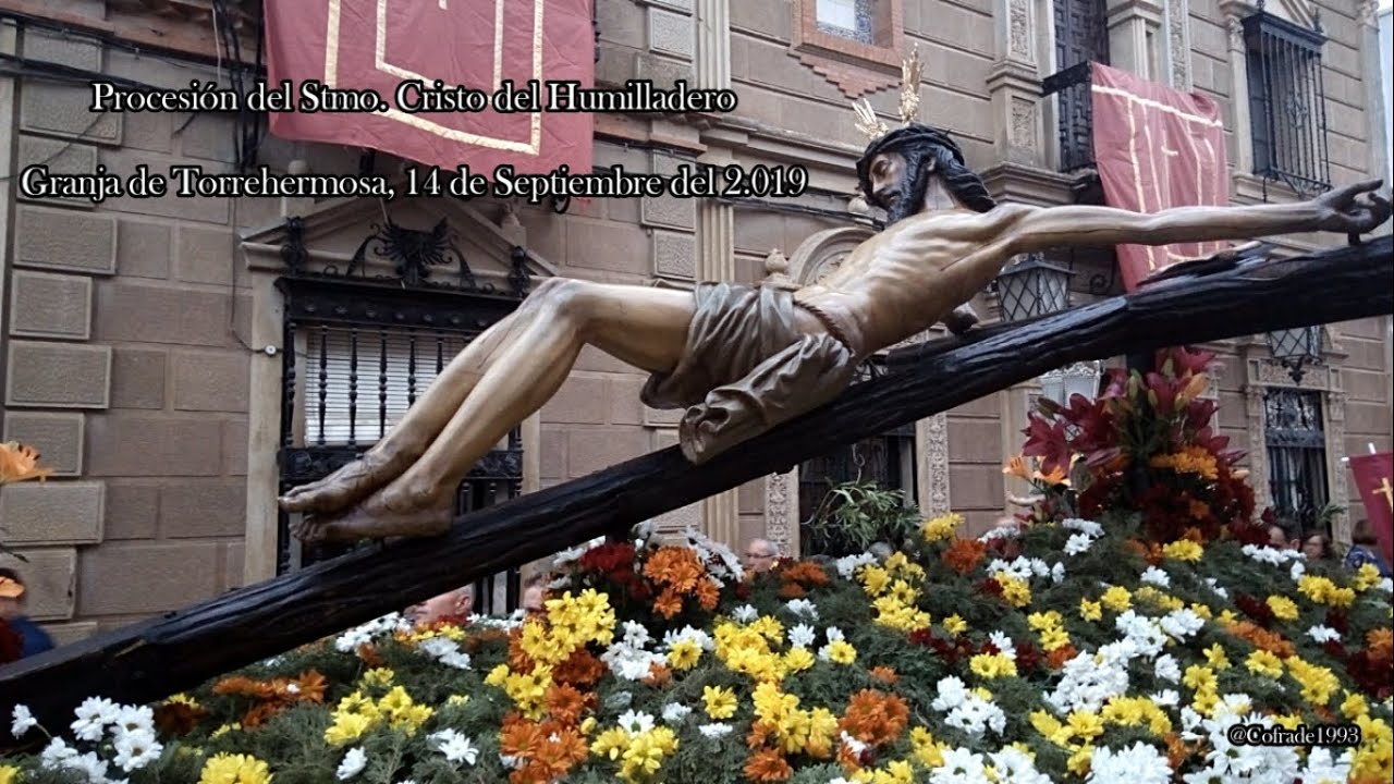 Procesión Stmo. Cristo del Humilladero, Granja de Torrehermosa (Badajoz), 14 de Septiembre del 2019