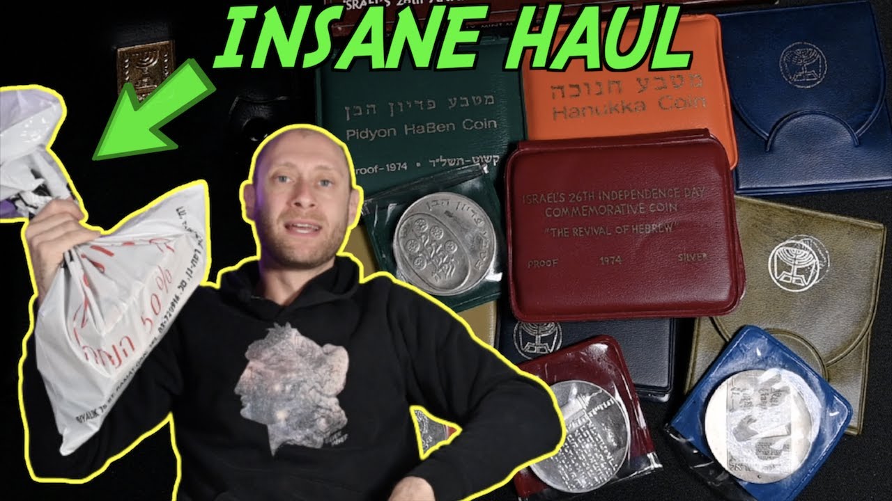 Buying $2K Silver & Gold Coin Collection from Israel