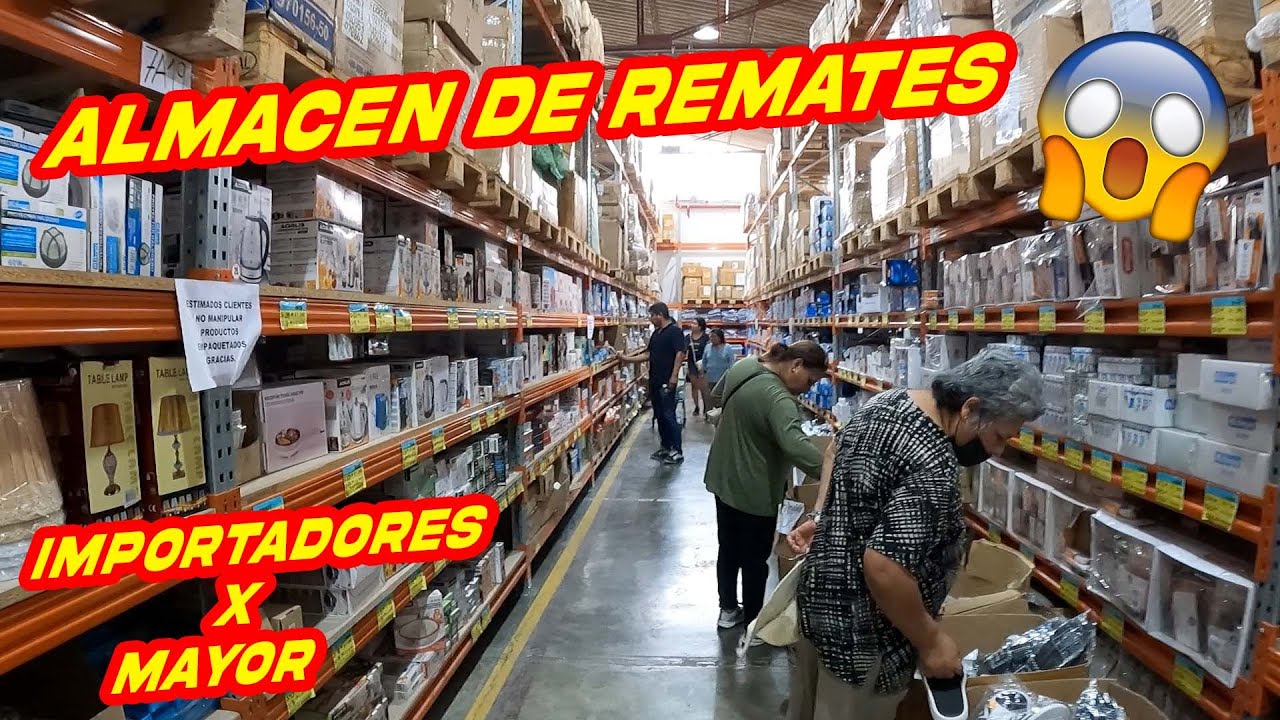 ALMACEN de REMATES GIGANTE en LAS MALVINAS (IMPORTADORA CALETA)
