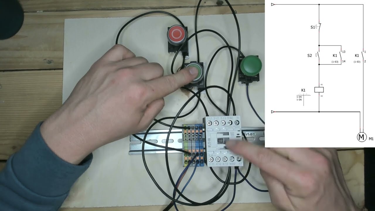 4, Die Selbsthaltung mit Schützen, Schützschaltung Tutorial