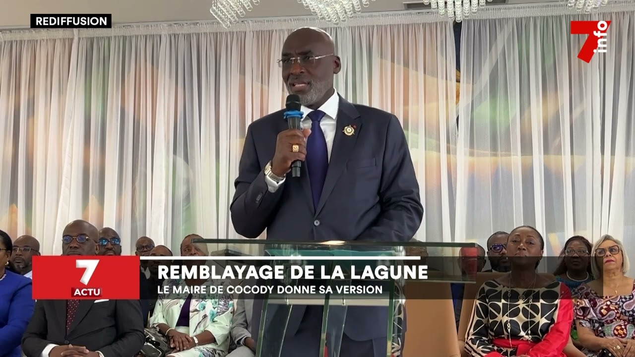 Remblayage lagune : le maire de Cocody donne sa version