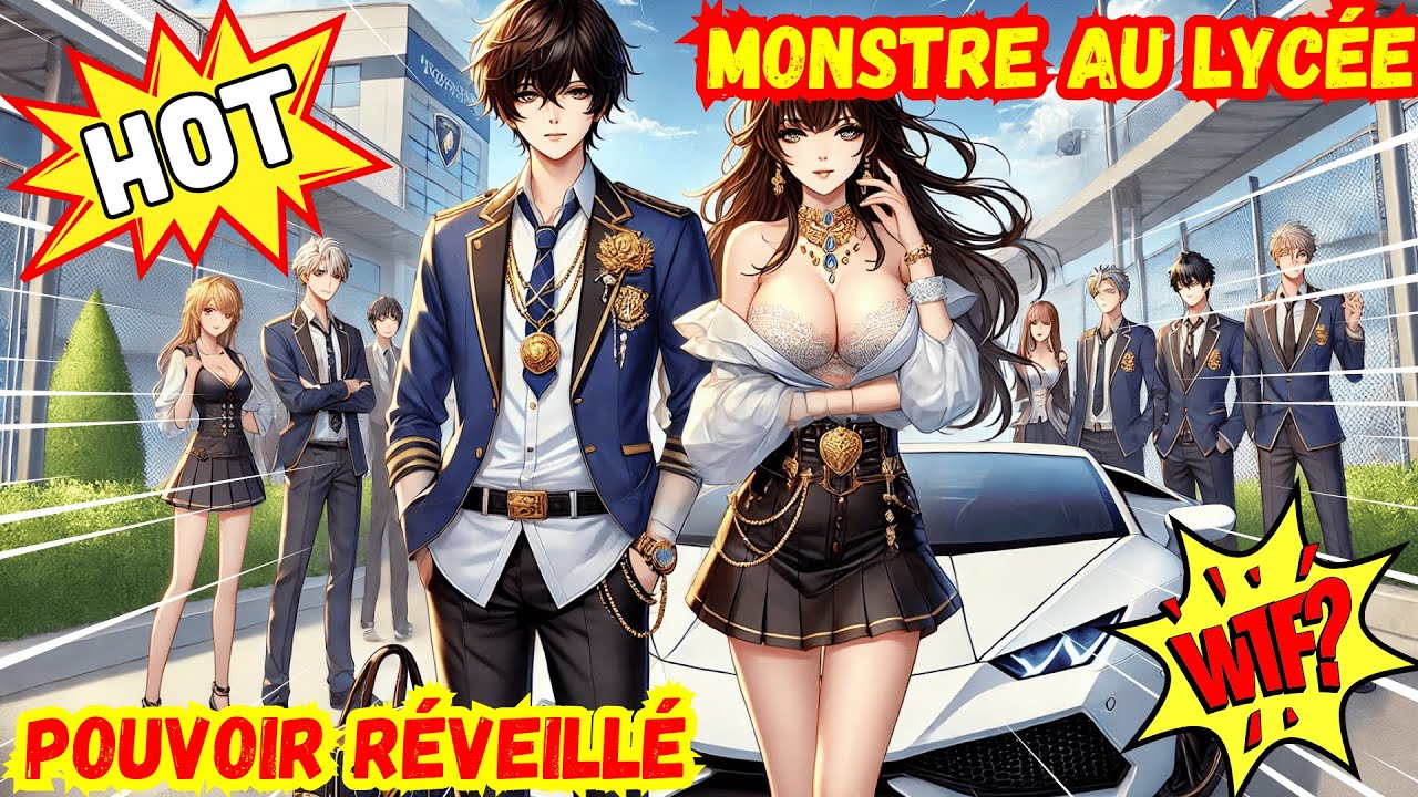 💥 Il regarde la fille la plus populaire et devient l’ÉTUDIANT SURPUISSANT du lycée - Manhwa Résumé