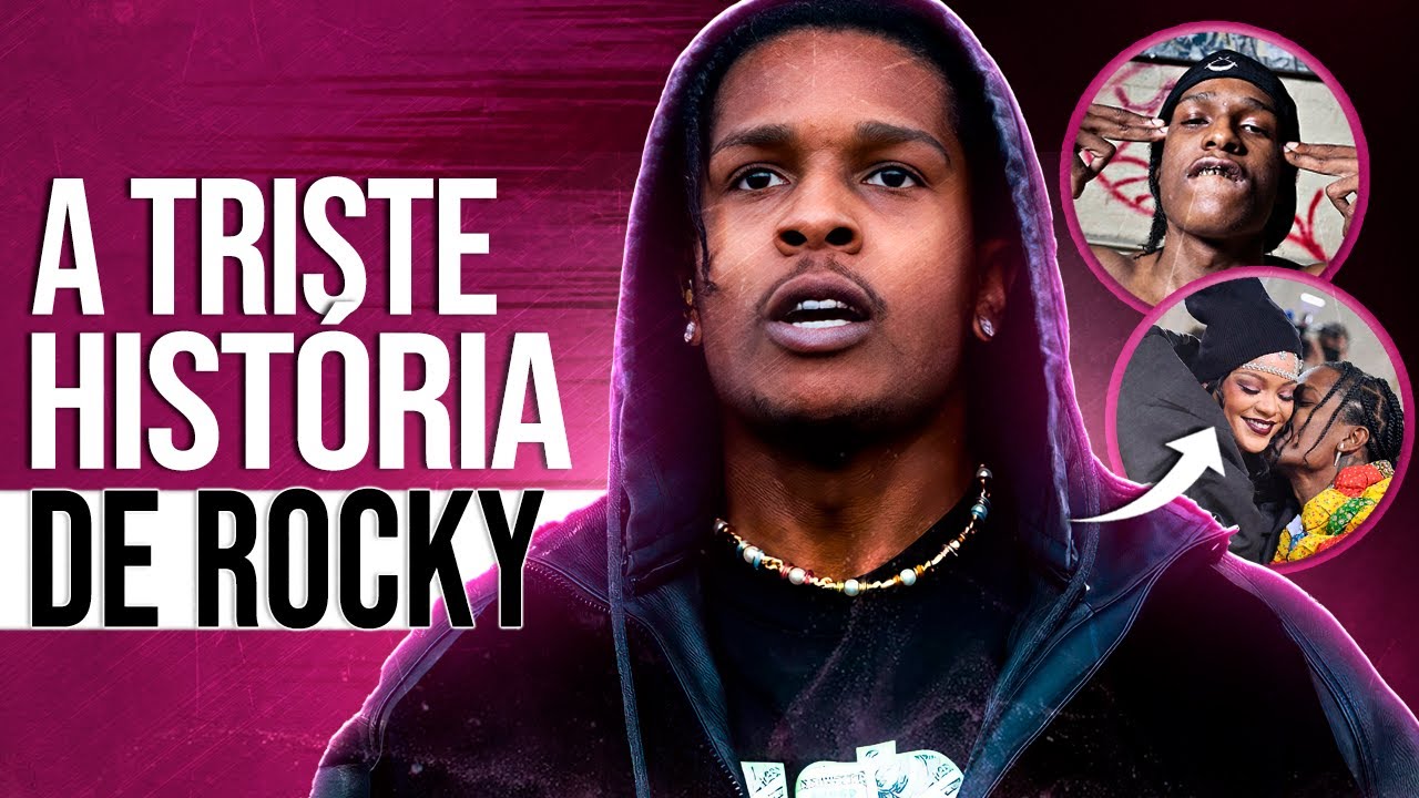 A TRISTE HISTÓRIA DE A$AP ROCKY (De MORADOR de RUA ao TOPO do RAP) | Documentário