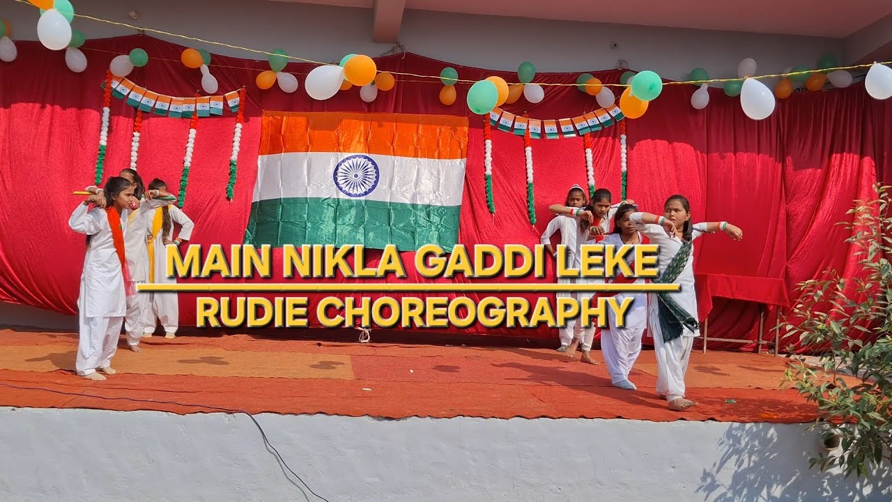 Main Nikla Gaddi Leke | Gadar 2 | RUDIE CHOREOGRAPHY 