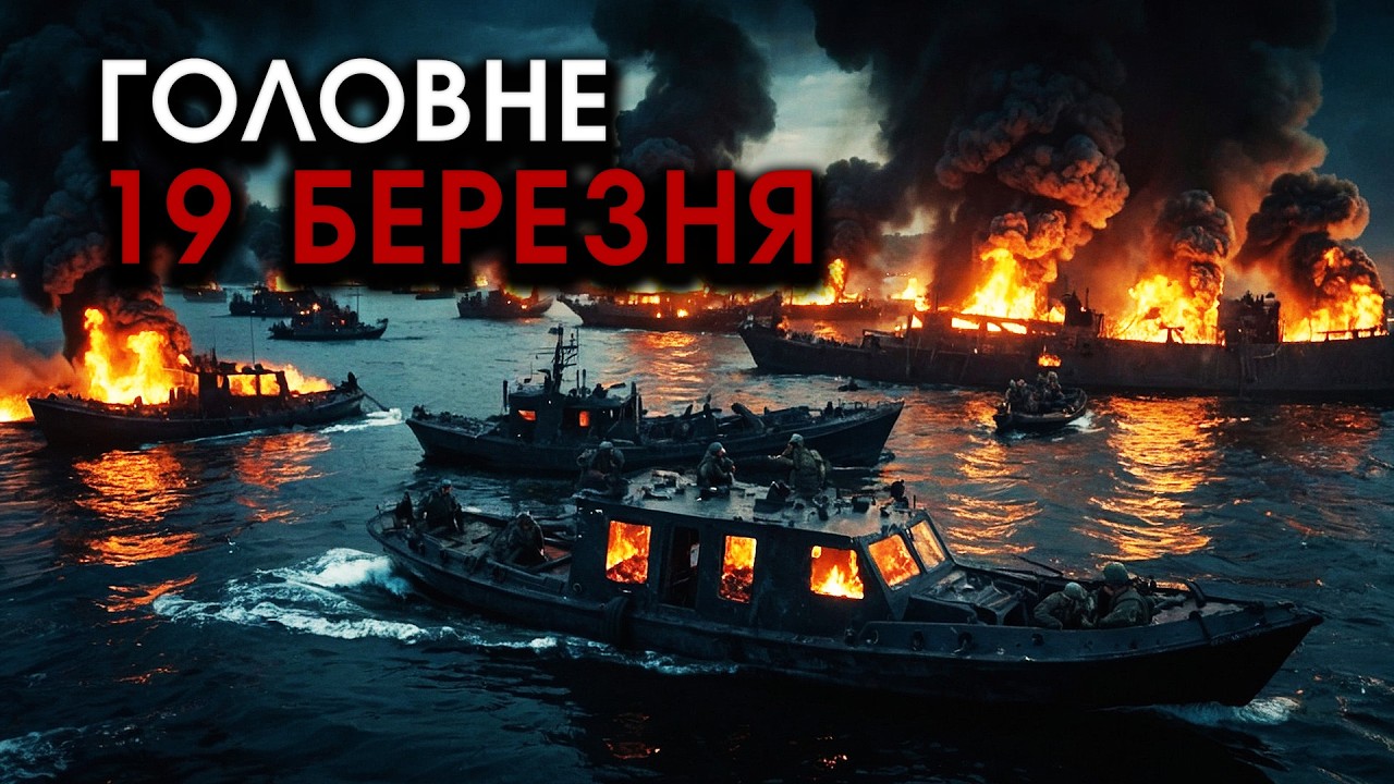 Почався величезний штурм Херсону, кораблі вибухнули при ВИСАДЦІ! У Придністровʼї бої | Головне 19.03