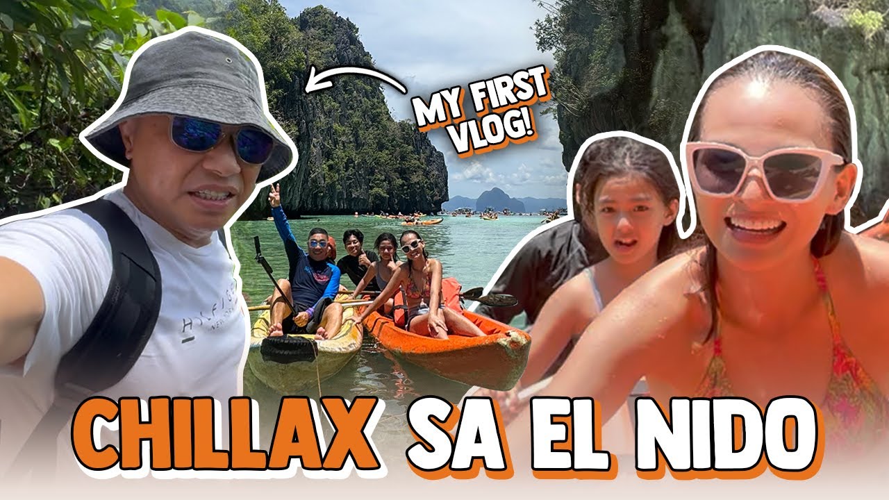 CHILLAX SA EL NIDO! (WELCOME TO MY FIRST VLOG! WOW!) | Jose Manalo