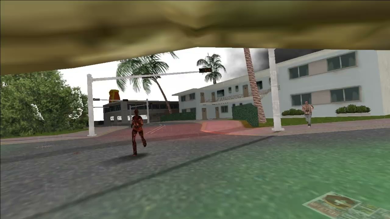 GTA Vice City Long Night Zombie Mod mod, First-person view - Video 10