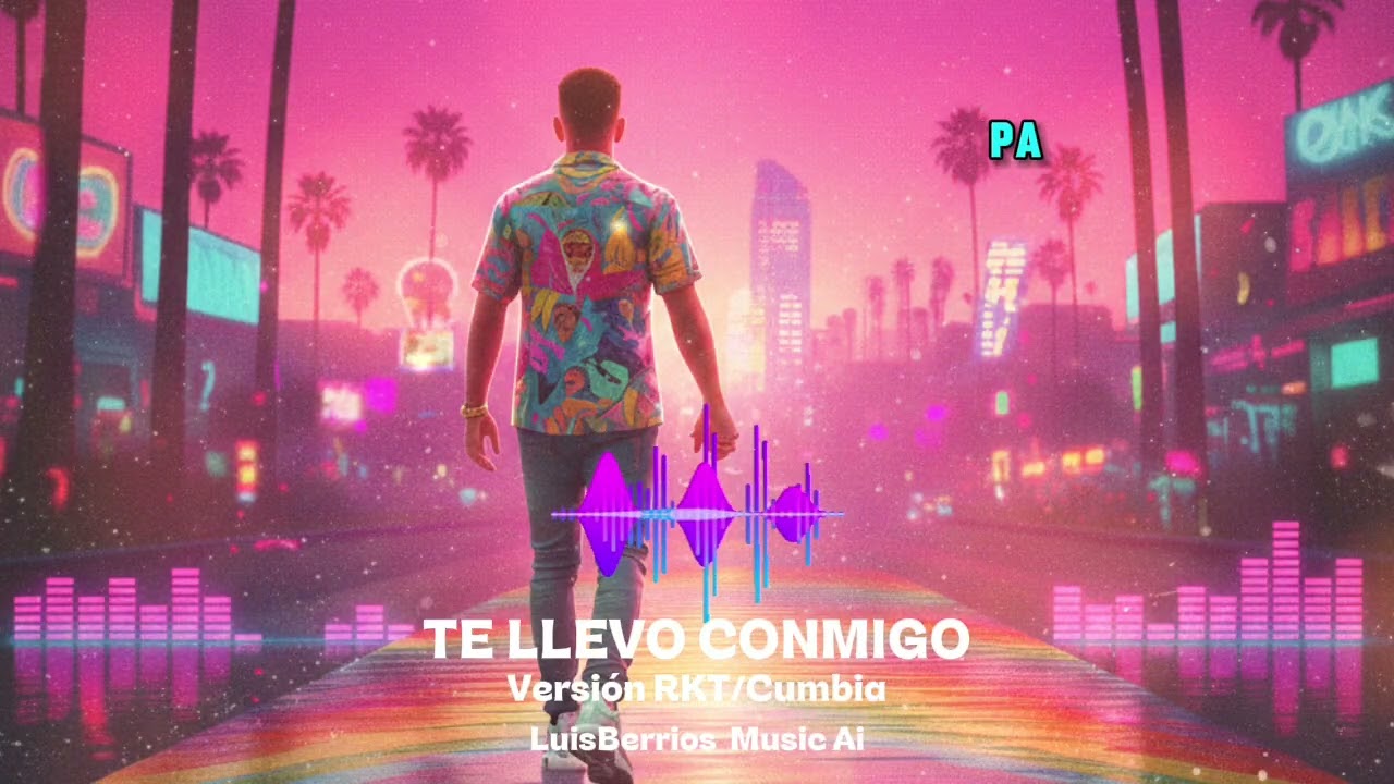 Te llevo conmigo - Versión RKT Cumbia - Luis Berrios MusicAi