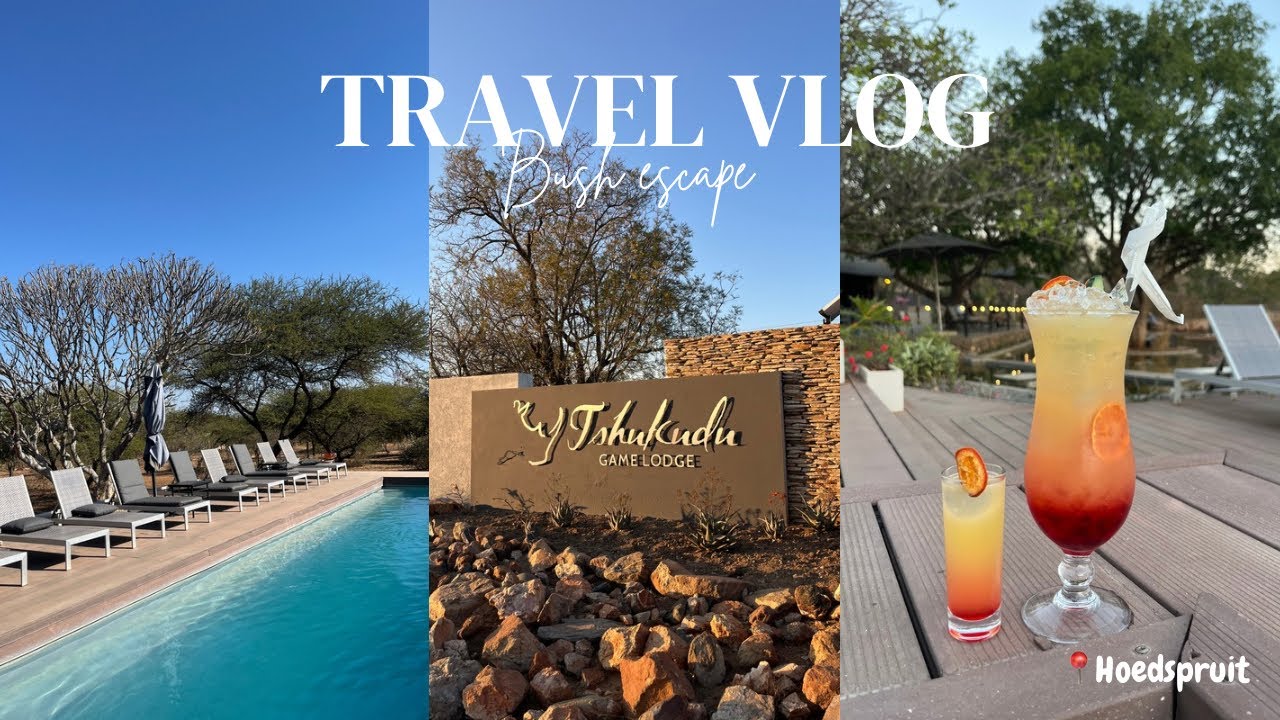 Solo Road Trip To Hoedspruit, Room Tour, Game Drive & More || Tshukudu Game Lodge #vlog