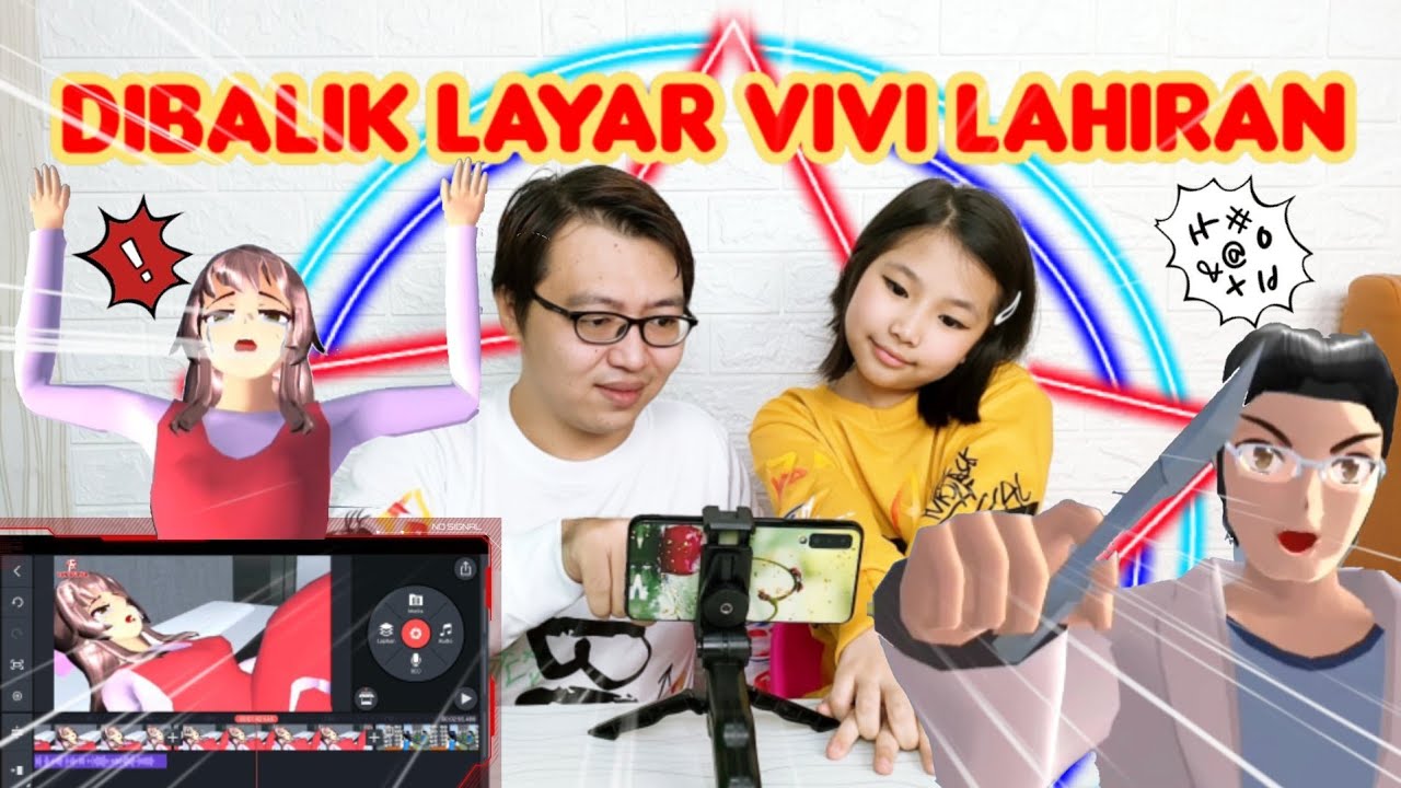 DIBALIK LAYAR DRAMA VIVI LAHIRAN !! | DRAMA SAKURA SCHOOL SIMULATOR | SSS