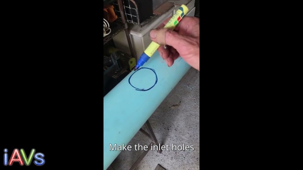 How to make an inlet header for an iAVs