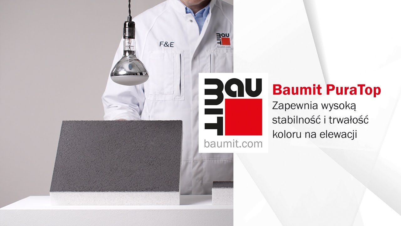 Baumit PuraTop: Test nagrzewania się elewacji w por&oacute;wnaniu do zwykłego tynku | Baumit Polska