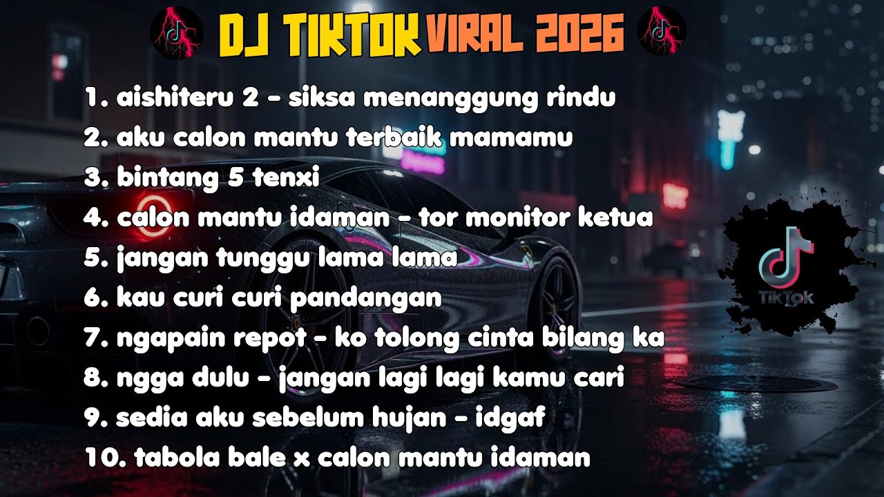 DJ TERBARU TIKTOK🔥 AISHITERU 2 - SIKSA MENANGGUNG RINDU