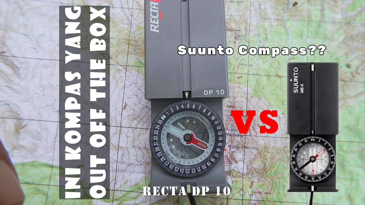 Recta DP-10 Compass Explained | Parts & How to Use for Navigation