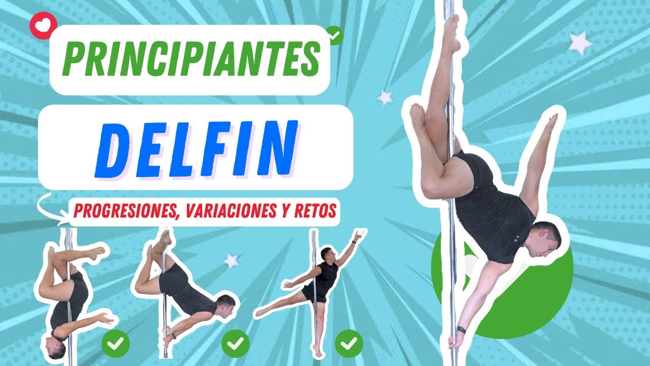 Aprende como hacer DELFIN en 3 pasos! | POLE DANCE | principiantes