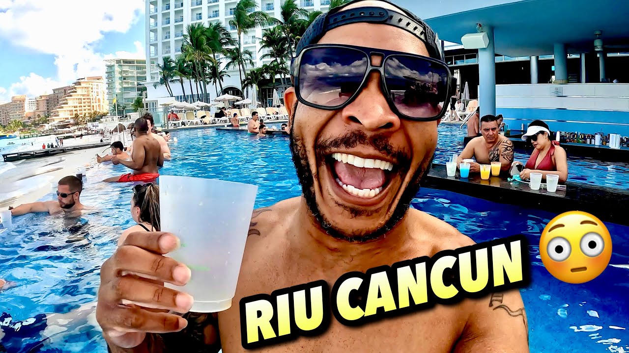RIU Cancun All Inclusive Resort Review + INSANE Pool Party (2026)