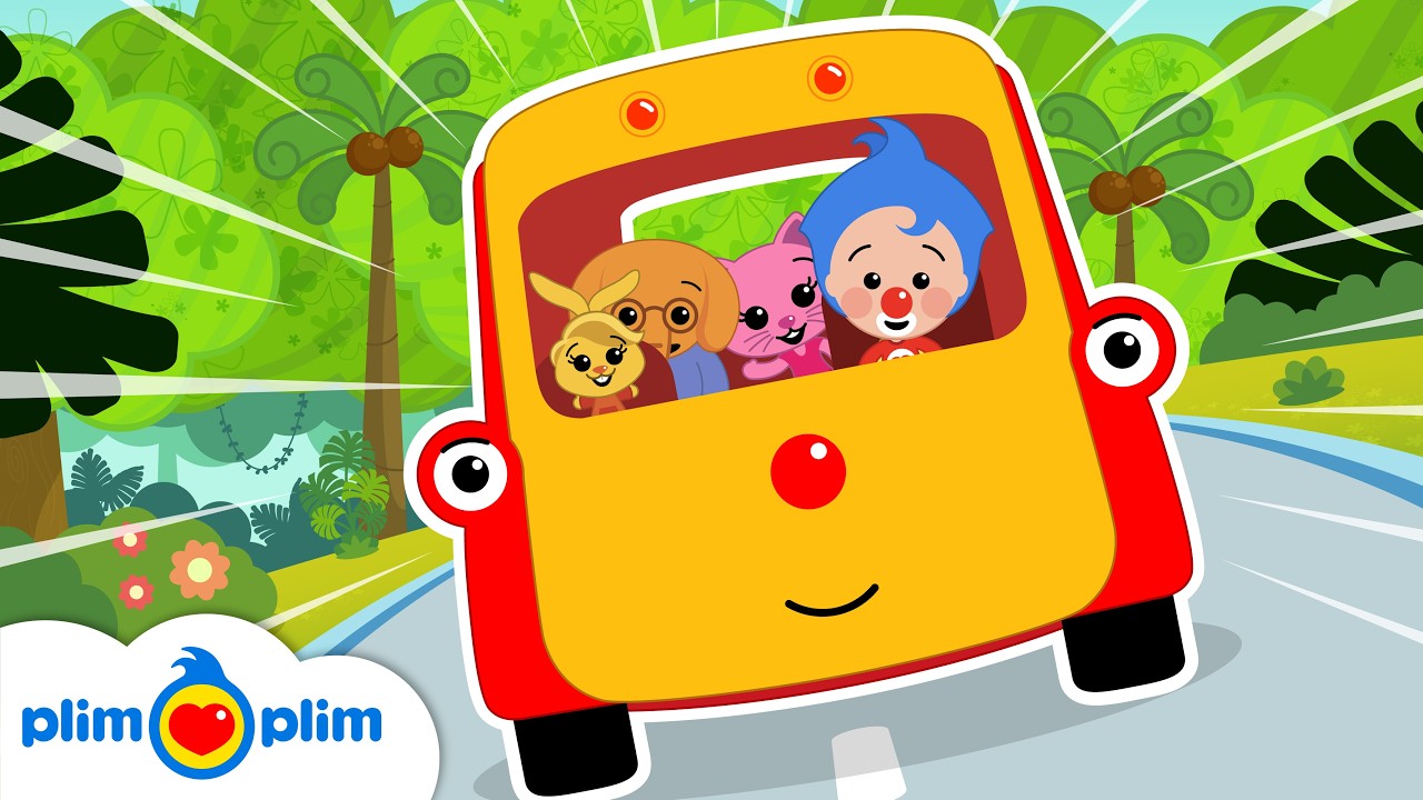 Wheels On The Bus 🚌, Hickory Dickory, Baby Shark+ Classic Nursery Rhymes & Kids Songs by Plim Plim