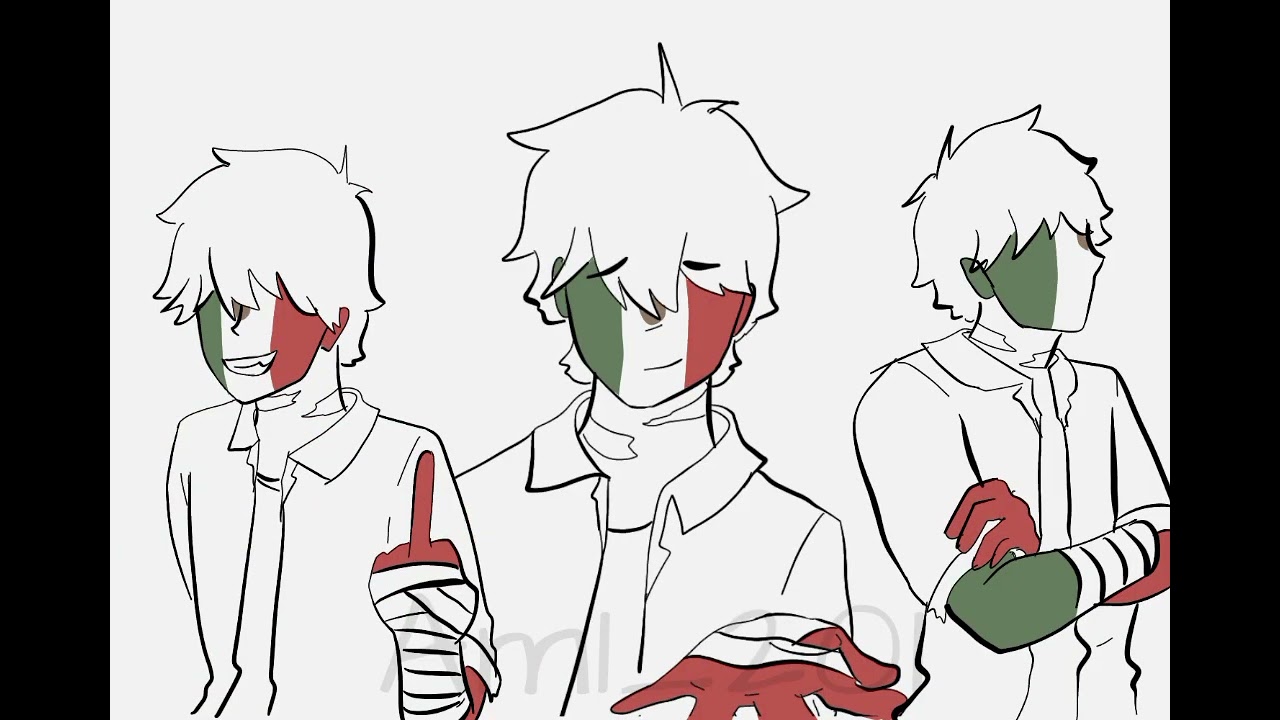 La Bikina || countryhumans USAMéx