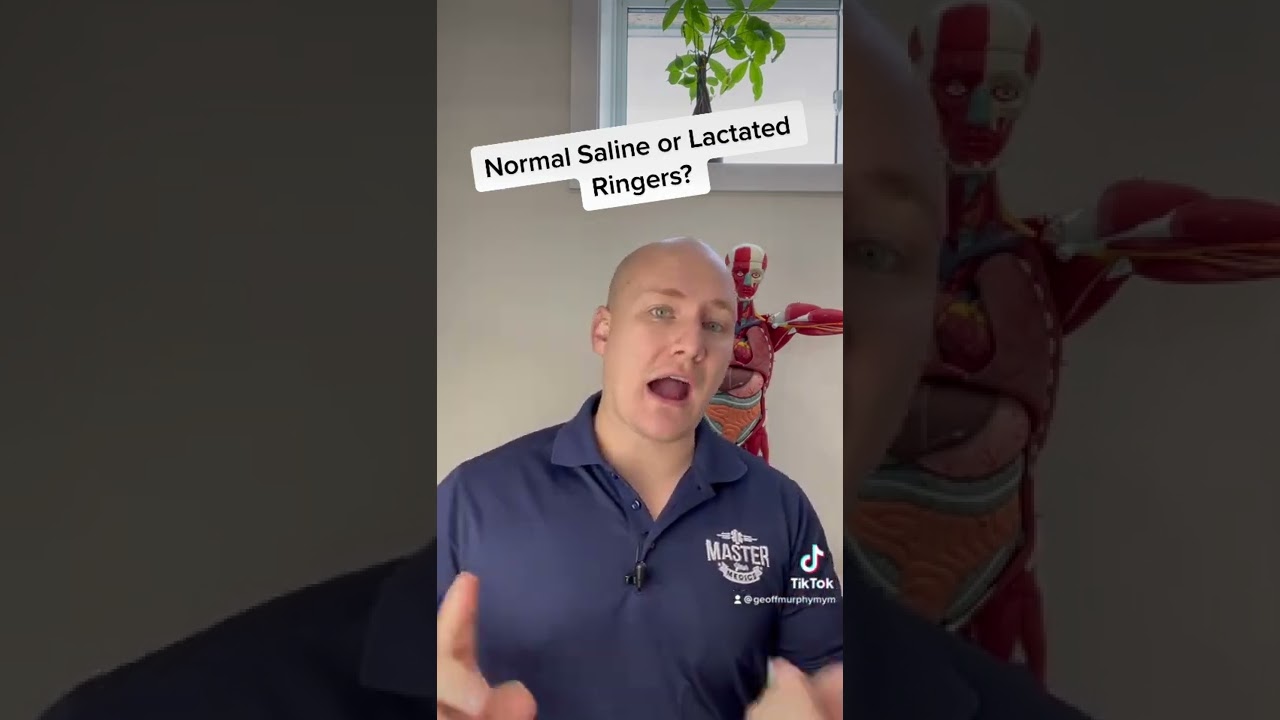 Что лучше? Лактатный раствор Рингера или физиологический раствор?