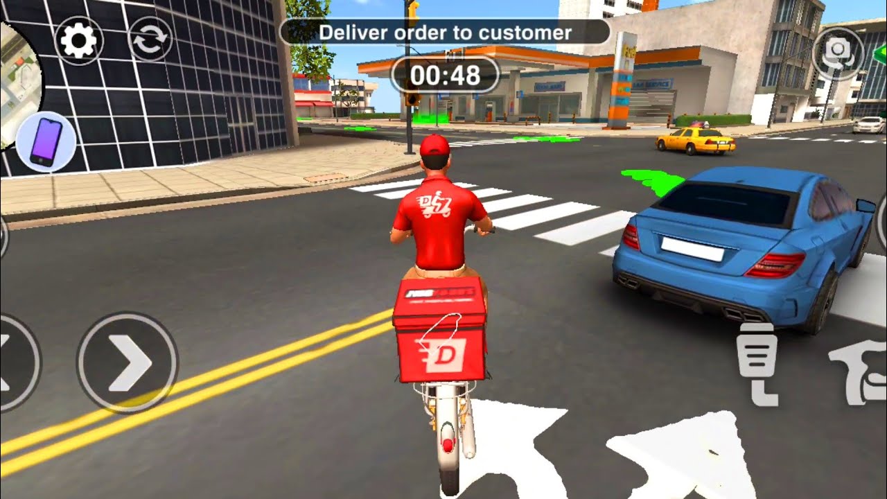 Urban Food Delivery Game Android Gameplay #1 