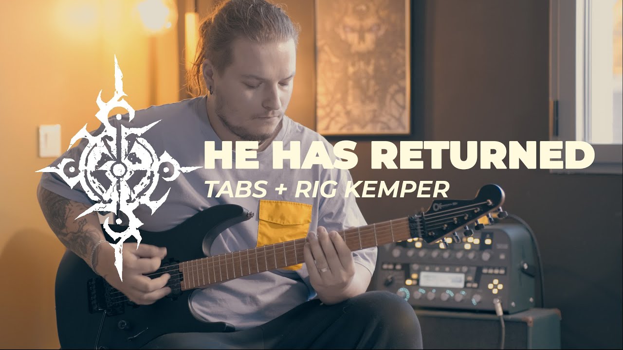 He has Returned - GLORYHAMMER | COVER + TAB + RIG KEMPER (Drop C tuning)