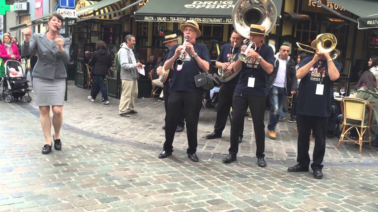 I can't give you anything but love, Dasha Pearl with the Piccolo Dixieland Band