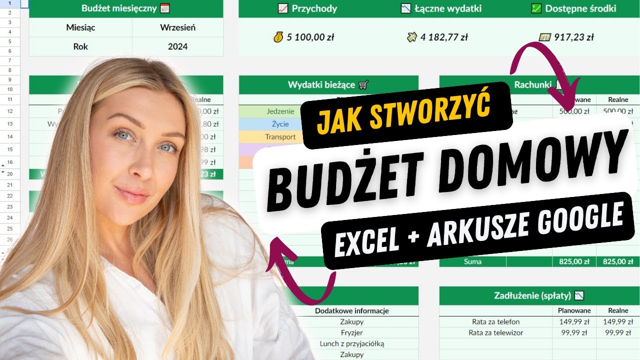 Jak stworzyć domowy budżet w Excelu - Planowanie budżetu krok po kroku
