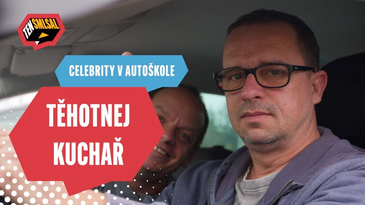 Těhotnej kuchař v autoškole: Odhalil soukromí i strach z manuálu