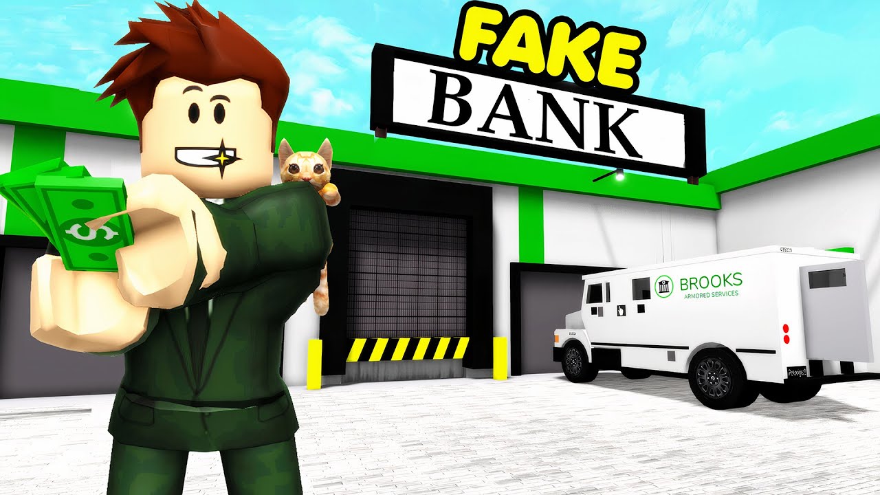 I Made FAKE BANK To Expose Criminals! (Brookhaven RP)