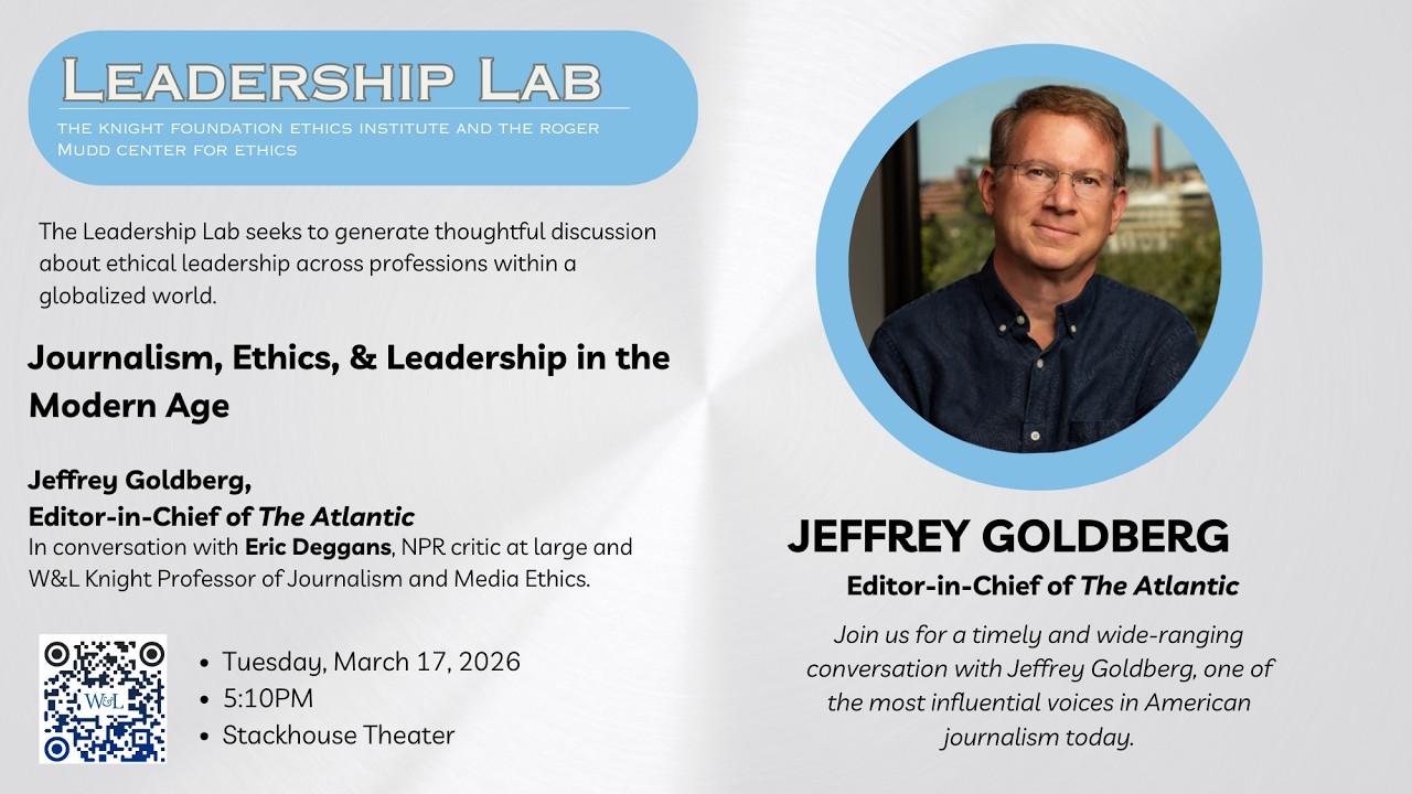 A Conversation with the Atlantic's Editor in Chief Jeffrey Goldberg