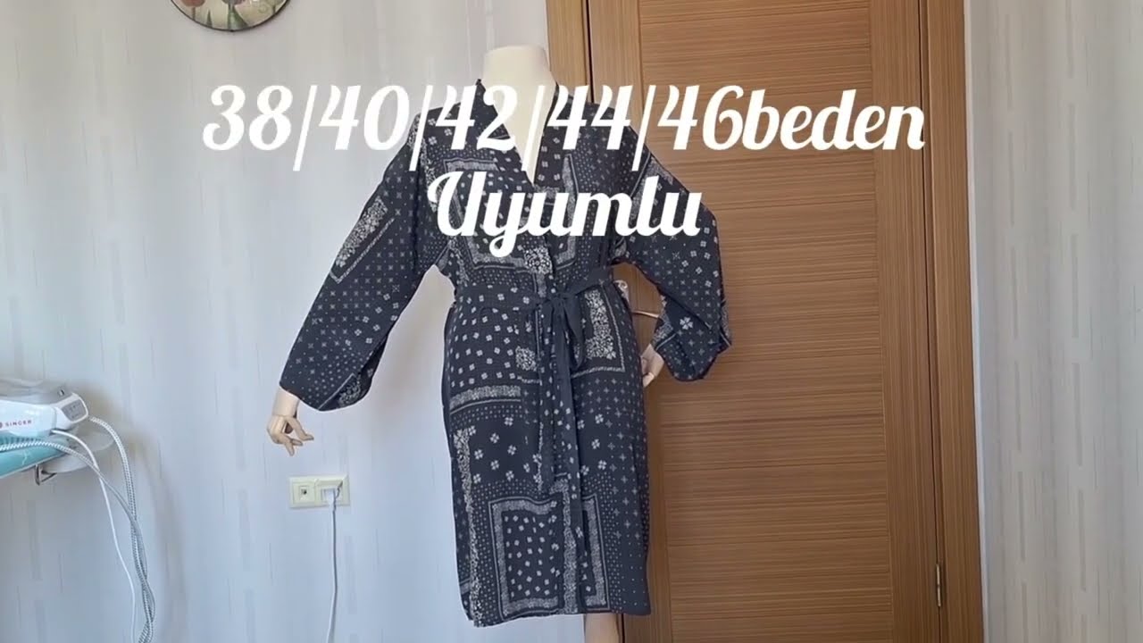 KIMONO KESİMİ DİKİMİ  EFSANE
