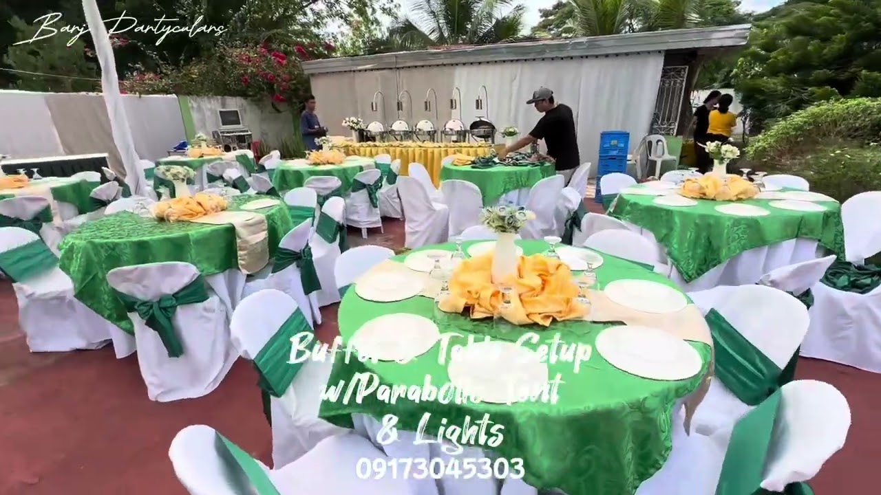 BUFFET / TABLE / CATERING SETUP