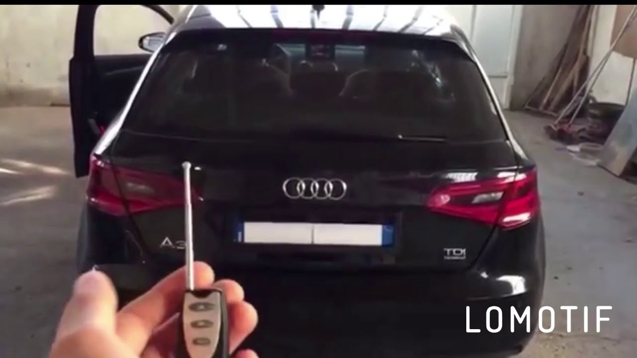 Support Cache plaque Audi A3