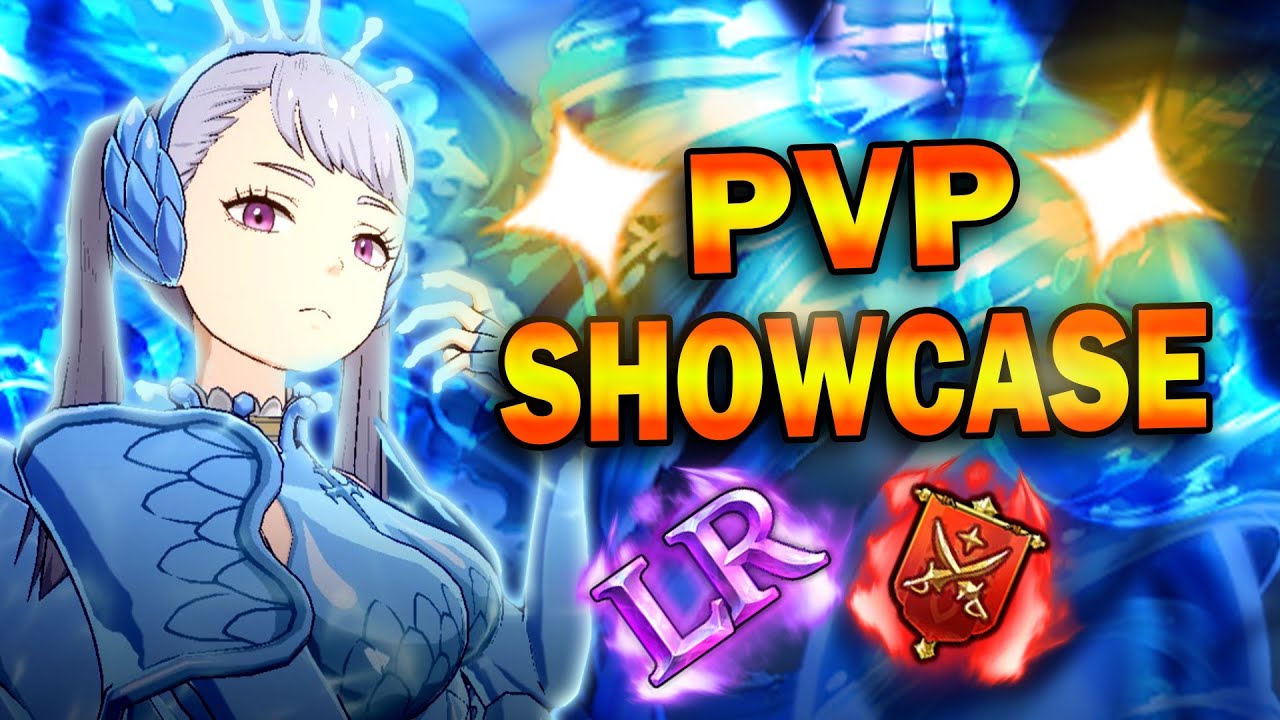 HOW GOOD IS VALKYRIE NOELLE AT 2 DUPES?!?  LIGHT NOELLE PVP SHOWCASE | Black Clover Mobile