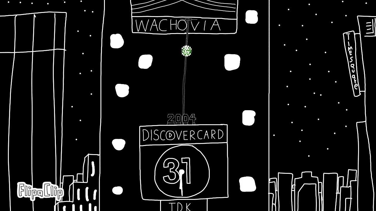 2004 New Year’s Time Square Animation