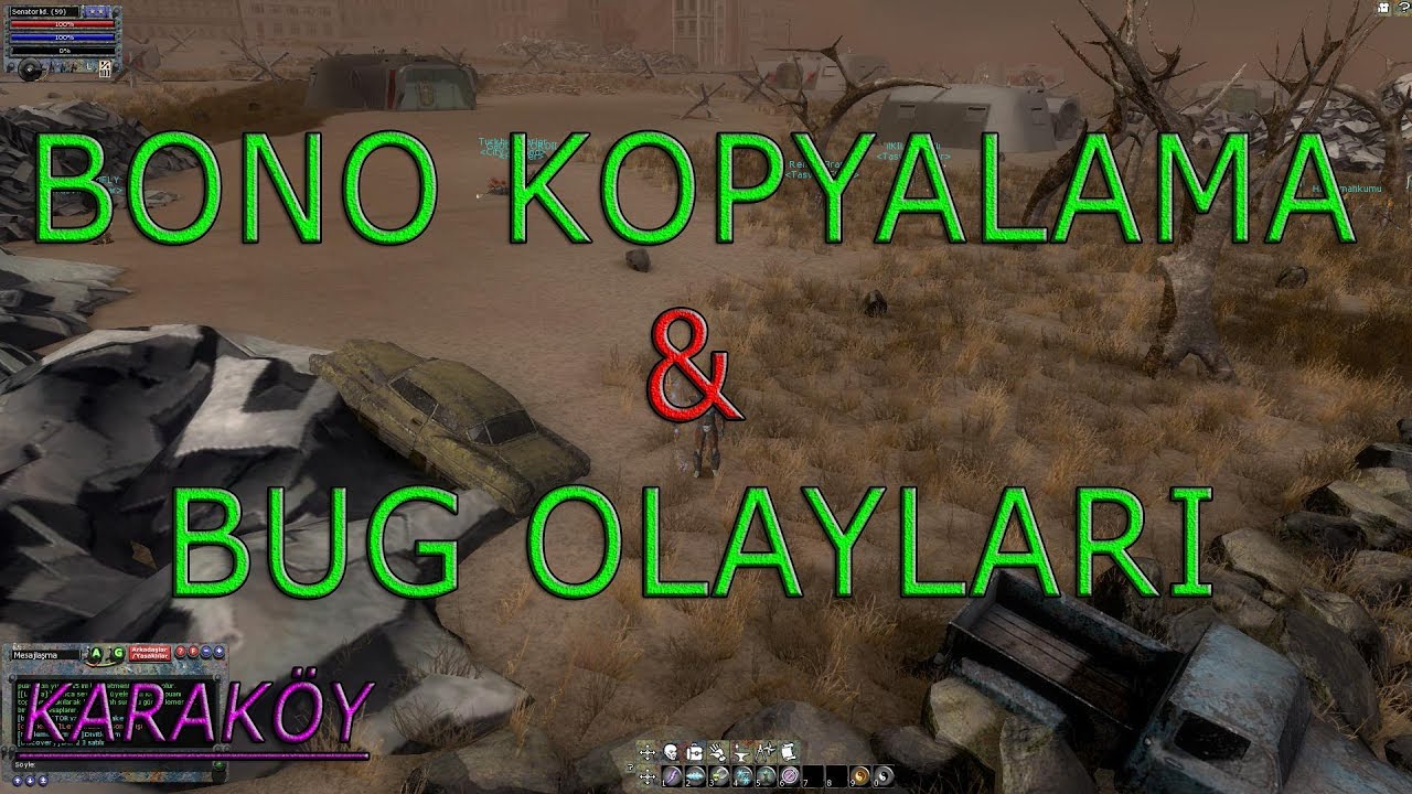 Oyunun geleceği var mı? Bug'lar & Bono Kopyalama Art Niyetli Kullanımı